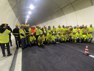 A14 : Autostrade per L'Italia apre al traffico la galleria Colle Marino in direzione nord